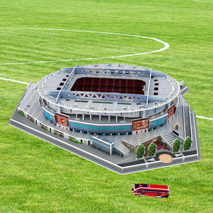 Joythinkers Regalos y Recuerdos para Fanáticos del Fútbol, Juguete de Papel Premium para Armar, Estadio <span class=keywords><strong>Old</strong></span> <span class=keywords><strong>Trafford</strong></span>, Temática Deportiva, Edades 8+, 51-100 Piezas - Product Image 3