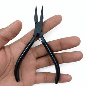 Alicates de Punta de Cadena Resistentes para Joyería, Acero Inoxidable, Agarre Cómodo, Herramienta para Envolver Alambre y Abalorios - Product Image 2