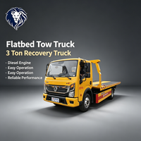 Dongfeng Düz Kasalı Kurtarıcı Çekici YUNNEI 160HP 7 Ton 5.8m Düz Kasalı Yol Yardım Kurtarma Aracı 4 Tonluk Araç Arıza Çekme Özelliğiyle