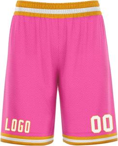 Shorts de baseball en maille à sublimation, longueur mi-cuisse, 100% polyester, respirant, taille élastique, séchage rapide, couleurs personnalisées pour hommes - Product Image 3