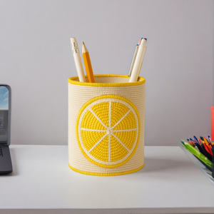 Organisateur de bureau élégant avec motif banane Bureau incontournable coloré Grand cadeau pour les étudiants et les écrivains personnalisé - Product Image 2
