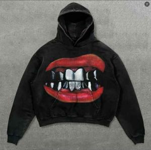 DTF เสื้อฮู้ดพิมพ์ลายสำหรับฤดูหนาวเสื้อผ้าฝ้าย100% มีสีเต็มรูปแบบการออกแบบกราฟิกสำหรับเครื่องแต่งกายแฟชั่นยิมลำลองใส่ได้ทุกวัน - Product Image 2