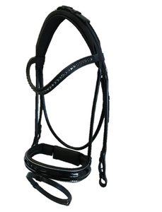 Produits équestres professionnels pour chevaux Conception de matériaux en PVC souple et étanche Ensemble de licou de cheval de style occidental avec raccord en laiton - Product Image 6