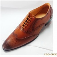 Chaussures en cuir de vachette faites à la main à lacets, style Oxford, pour l'hiver, prix d'usine, design soudé léger, rehaussantes, collection automne, modèle intemporel