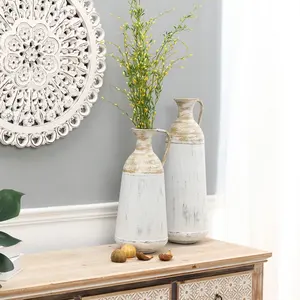 แจกันโลหะทำด้วยมือที่ไม่เหมือนใครสำหรับตกแต่งโต๊ะอาหารรูปทรงและขนาดที่กำหนดเองได้จากคอลเลกชันดีไซเนอร์ - Product Image 2