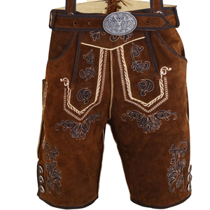 Lederhose เสื้อผ้าบาวาเรียผู้ชายสายหนังแท้สำหรับฤดูกาลใหม่ oktobarfest 2025 - Product Image 1