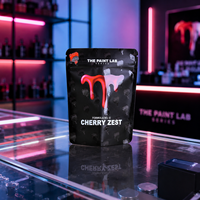 Sachet Doypack Personnalisé Imprimé Stratifié Qualité Alimentaire Refermable avec Spot UV Noir Mat et Feuille Métallisée pour Emballage de Bonbons Exotiques 3.5g