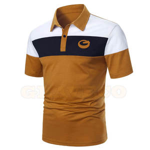 Ropa Casual de Punto Sólido de Alta Calidad para Hombre, Camisetas con Función de Secado Rápido, Colores y Logotipo Personalizados, Venta al por Mayor - Product Image 3