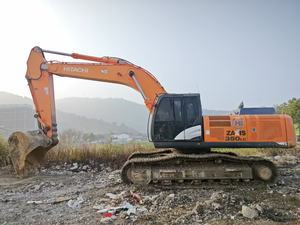 รถขุดไฮดรอลิกแบบตีนตะขาบ ยี่ห้อฮิตาชิ ZX350 ของญี่ปุ่น มือสอง พร้อมปั๊มและเกียร์เครื่องยนต์แท้ สภาพดีเยี่ยม - Product Image 4