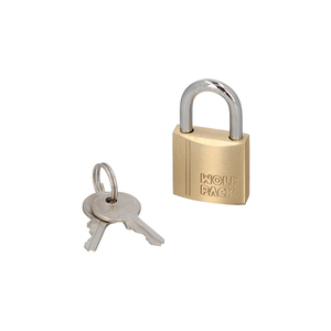 Normal Bow Brass <b>Padlock</b> 30 mm. Target Series - Product Image 3