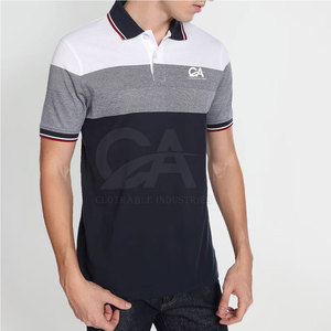 Summer Wear Polo T-Shirts T-shirt de polo pour hommes de couleur personnalisée pour adultes T-shirt de polo pour hommes de grande taille - Product Image 2