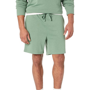 Street Grace Mens Sweat Shorts Cotton OEM Custom Summer Workout Shorts Breathable Fabric Logo Private Label Available <b>Drawstring</b> - Product Image 1