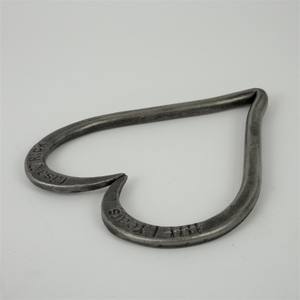 Dessous de plat en métal en forme de coeur nouveauté décoratif en gros cuisine dessous de plat indien élégant dessous de plat pour les cuisines de l'inde - Product Image 3