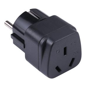 AU to 3-Pin European <b>Plug</b> Travel <b>Adapter</b> Portable Power <b>Adapter</b> - Product Image 1