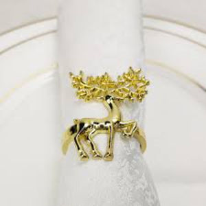 Nuevo servilletero de Metal Vintage, servilletero de Metal dorado, servilletero decorativo festivo, servilletero decorativo al precio más barato - Product Image 1