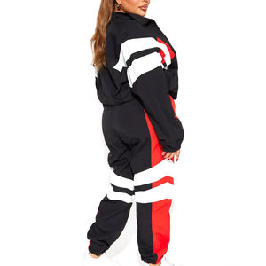 Conjunto Deportivo de Dos Piezas para Mujer, Chaqueta Cortavientos de Nailon, Forro de Malla Ligero, Impermeable y Transpirable - Product Image 6