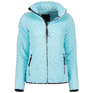 Veste thermique à capuche en laine pour femme, personnalisée, avec doublure en nylon, coupe-vent et confort doux - Product Image 5