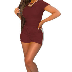 Nouveau modèle Ensemble 2 pièces Chemise et short en coton pour femme Ensemble deux pièces Short pour femme - Product Image 4