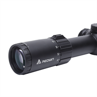 Lunette de tir Red Win Scarlet 1-8x24 FT LPVO à parallaxe extrêmement faible pour la lumière du soleil la plus forte, avec éclairage rouge à 6 niveaux