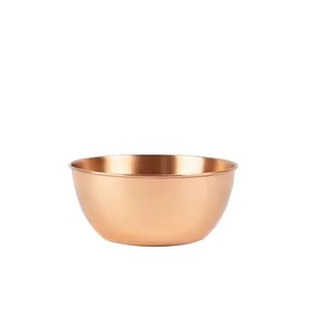 Tazón de Cobre de Alta Calidad con Diseño Martillado, Vajilla y Utensilios para Servir - Product Image 5