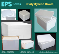 Boîtes EPS, boîtes en polystyrène expansé, boîtes en polystyrène Dubaï/EAU/Oman/Bahreïn/Koweït/Arabie Saoudite/Qatar/ Muscat/ Sohar