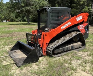 Minicargadora de motor diésel de alto rendimiento Kubota 2017 con bomba cargadora de oruga resistente de alta eficiencia para sitios de trabajo - Product Image 1
