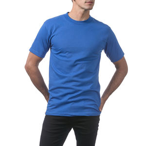 Camiseta personalizada Slim Fit algodón 100% algodón pesado Slim Fit Supima camisetas - Product Image 1