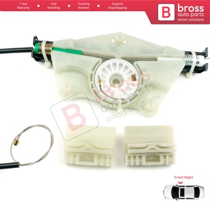 Kit de réparation de lève-vitre électrique avant droit BWR848 pour Touareg MK1 7L Cayenne 9PA 955 957 2002-2010 7L0837462 - Product Image 3