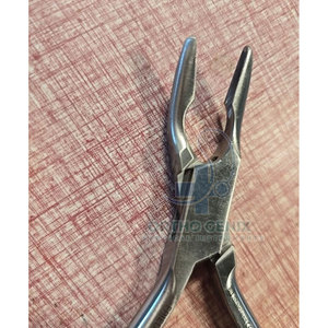 Pinza para cortar huesos Manual de acero satinado para cirugía ortopédica y procedimientos de corte de huesos - Product Image 5
