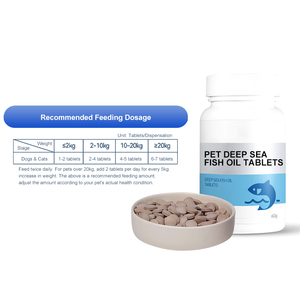 أقراص زيت السمك للحيوانات الأليفة بالجملة من المصنع لتحسين الفراء وتعزيز المناعة، مكمل غذائي شامل للقطط والكلاب - Product Image 4