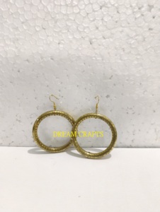 Bán Buôn Chì Miễn Phí Chống Dị ứng Tinh Khiết Brass Bông Tai-Dễ Thương Dangling Boho Hoops Chống Dị ứng Đồ Trang Sức Cho Phụ Nữ Món Quà Tuyệt vời Bộ - Product Image 6
