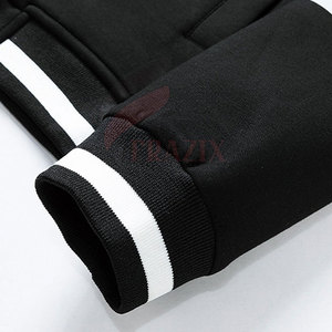 Chaqueta Letterman de Cuello Alto 100% Algodón de Alta Calidad con MOQ Bajo para Hombre, Invierno, Logotipo Personalizado - Product Image 4