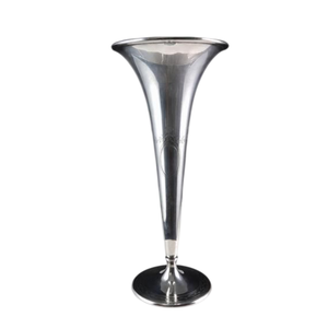 Luxury House Living Tall Gold Metal <b>Floor</b> <b>Vase</b> Modern Elegant Decorative Aluminum <b>Vase</b> With Woven Texture For Home Living Room - Product Image 6