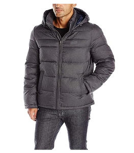 Blouson d'hiver matelassé personnalisé pour homme, en coton, OEM, avec rembourrage épais et chaud, en toile, grande taille, impression personnalisée - Product Image 1