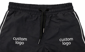 Conjunto Deportivo Personalizado con Chaqueta y Pantalones Cortavientos Reflectantes para Hombre, Ropa Deportiva de Nailon de Secado Rápido con Impresión de Logotipo - Product Image 4