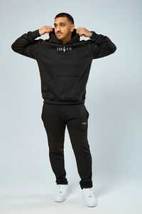 Sudadera con Capucha de Forro Polar de Algodón Transpirable de Invierno de Alta Calidad, Estilo Urbano, Estampado Puff, Sudadera Corta para Hombre, Bangladesh - Product Image 5