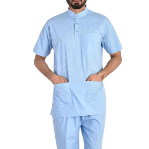 Conjuntos de Uniformes Médicos Cómodos y Ligeros, 100% Algodón, Transpirables, de Alta Calidad, Más Vendidos, Precio Bajo, Nuevo Estilo - Product Image 5