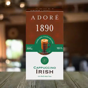 Café instantané multi-saveurs 4 en 1 de marque privée OEM personnalisable grains d'arabica robusta torréfiés du Vietnam - Product Image 6