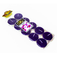 Cadeau des Fêtes Bougie d'aromathérapie aux parfums multiples Comprimés de paraffine Fleurs fraîches séchées à l'air libre pour la Saint-Valentin et Thanksgiving