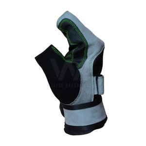 Gants de gymnastique de meilleure qualité, design personnalisé, en cuir polyester respirant pour l'haltérophilie et le sport, en cuir suédé - Product Image 4