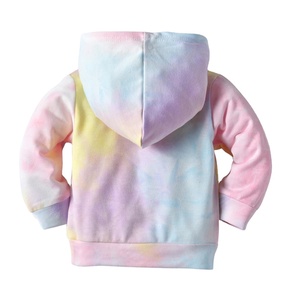 Kids <b>Tie</b> Dye French Terry Pullover Long Sleeve Customized Hoodie for Girls and <b>Boys</b> Fall <b>Tie</b> Dye Sublimated Fleece Hoodie 2025 - Product Image 2