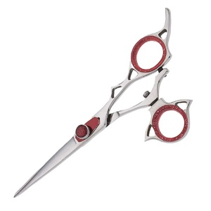 Tijeras de afeitar de peluquero de acero japonés de alta calidad, herramientas de belleza, tijeras de peluquero personalizadas, tijeras profesionales para cortar el cabello - Product Image 4