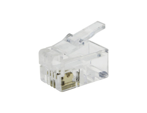 Connettore telefonico modulare a 4 vie 6 mm (DH 39.000/6/4) - Product Image 1