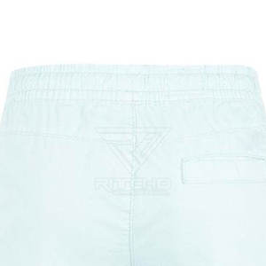 Shorts de course pour hommes personnalisables avec votre logo, en toile solide décontractée, élasthanne/polyester, couleur personnalisée, taille élastique, séchage rapide - Product Image 6