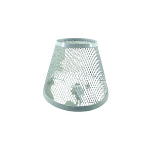 Pantalla de lámpara de metal de diseño elegante, soporte de lámpara de escritorio de pátina gris para decoración de Hotel y hogar hecho a mano personalizado - Product Image 6