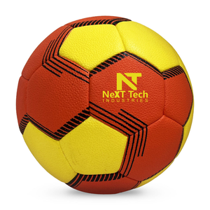 Balón de Balonmano de PU Suave Impreso Personalizado de Alta Calidad Hecho en Pakistán, Balón de Balonmano para Entrenamiento y Partidos - Product Image 1