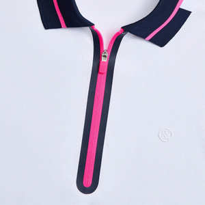 เสื้อกอล์ฟผู้หญิงรุ่นใหม่ล่าสุด สีขาว กรมท่า แดง เสื้อยืดกีฬาผู้หญิง เสื้อโปโลกอล์ฟแบบสั่งทำ - Product Image 6