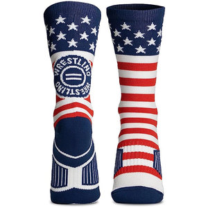 Calcetines de Alta Calidad al por Mayor, Diseño Personalizado Gratuito, Calcetines de Lucha Libre con Logotipo Personalizado de Algodón - Product Image 2