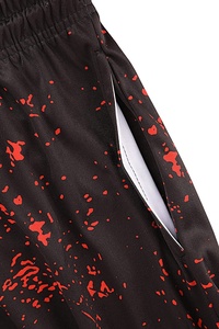 Short d'entraînement de sport pour homme avec poches Short d'entraînement athlétique décontracté à séchage rapide imprimé par sublimation coupe ample pour homme - Product Image 4