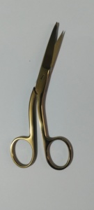 Knowles-Tijeras de vendaje de la mejor calidad, pulidor de espejo recto de acero alemán dentado, tijera de azúcar médica de 5,5" - Product Image 4